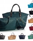 Big-Handbag-Shop-Womens-Designer-Faux-Leather-Tote-3-in-1-Shopper-Shoulder-Handbag-with-a-Make-up-Pouch-Bag-8800-Caramel-0-3