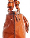 Big-Handbag-Shop-Womens-Faux-Leather-Small-Multi-Pockets-Satchel-Bag-H12133-Dark-Grey-0-1