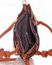 Big-Handbag-Shop-Womens-Faux-Leather-Small-Multi-Pockets-Satchel-Bag-H12133-Dark-Grey-0-2