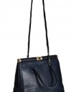 Big-Handbag-Shop-Womens-Faux-Ostrich-Leather-Brushed-Gold-Turnlock-Satchel-Bag-K030-Light-Beige-0-4