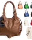 Big-Handbag-Shop-Womens-Medium-Size-Plain-Shoulder-Bag-with-a-Long-Strap-33622-Coffee-0-4