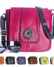 Big-Handbag-Shop-Womens-Trendy-Faux-Leather-Button-Detail-Small-Messenger-Bag-D996-Purple-0-3