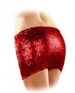Black-Butterfly-Sexy-Party-Clubwear-Sequin-Boob-Tube-Dancer-Top-Skirt-Red-16-18-XL-0-0