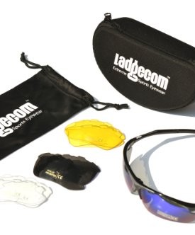 Black-Silver-Ladgecom-Cycling-Running-Sunglasses-Complete-Kit-with-4-Lenses-for-all-Conditions-0