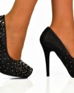 Black-diamant-shimmer-material-pointed-toe-hidden-platform-stiletto-high-heel-court-shoes-0-4