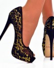 Black-golden-lace-peep-toe-stiletto-high-heel-date-party-evening-shoes-0-1