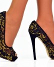 Black-golden-lace-peep-toe-stiletto-high-heel-date-party-evening-shoes-0-3