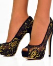 Black-golden-lace-peep-toe-stiletto-high-heel-date-party-evening-shoes-0-5