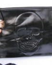 Black-soft-faux-leather-studded-metal-skull-goth-punk-Ladies-quality-Handbag-skull-studs-duffel-bag-posted-from-London-by-Fat-Catz-0-0