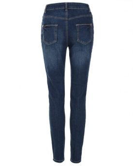 Blue-Inc-Woman-Ladies-Blue-High-Waisted-Skinny-Stretchy-High-Rise-Denims-Jeans-12-0