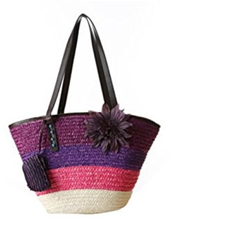 Boho-Bohemia-Summer-Beach-Handmade-Straw-Hobo-Women-Stripe-Shoulder-Bag-Handbag-0