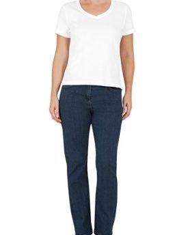 Bonmarche-Womens-Boot-Leg-Stretch-Denim-Jeans-Blue-Size-20-0