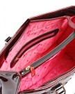 Burgundy-Red-Patent-Twin-Handled-Handbag-with-Chevron-Print-Top-Zip-by-Claudia-Canova-0-3