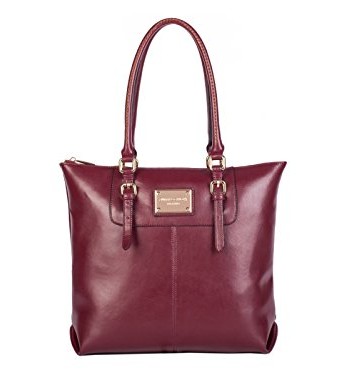 Burgundy-Red-Twin-Strap-Large-Shoulder-Handbag-Tote-Bag-by-Smith-Canova-0