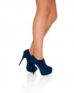 ByPublicDemand-L14-Womens-Stiletto-High-Heels-Ankle-Boots-Navy-Blue-Faux-Suede-Size-4-UK-0-1
