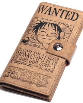 CA-One-Piece-Monkey-D-Luffy-Bi-Fold-Large-Brown-Wallet-0