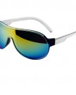 CASPAR-Unisex-Aviator-Uni-Lens-Sunglasses-many-colours-SG007-Farbeschwarz-gold-verspiegelt-0-6