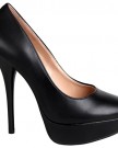 CASPAR-Womens-High-Heels-Platform-Shoes-Pumps-in-Classic-Elegant-Design-many-colours-SBU001-FarbeschwarzSchuhe-Gren41-0-0