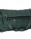 CASPAR-Womens-Multi-Functional-Handbag-Shoulder-Bag-many-colours-TS561-Farbedunkelgrn-0-1