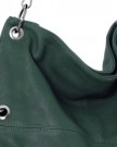 CASPAR-Womens-Multi-Functional-Handbag-Shoulder-Bag-many-colours-TS561-Farbedunkelgrn-0-3