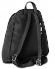 CASPAR-Womens-Simple-Elegant-City-Backpack-Rucksack-with-Many-Compartments-many-colours-TS848-Farbeschwarz-0-0