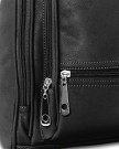 CASPAR-Womens-Simple-Elegant-City-Backpack-Rucksack-with-Many-Compartments-many-colours-TS848-Farbeschwarz-0-2