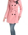 CHAREX-Women-Wool-Blends-Coat-Outwear-Small-Size-UK-Pink-0-3