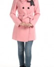 CHAREX-Women-Wool-Blends-Coat-Outwear-Small-Size-UK-Pink-0-4