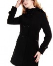CHAREX-Womens-Wool-Blends-Coat-Medium-Size-UK-Black-0-0