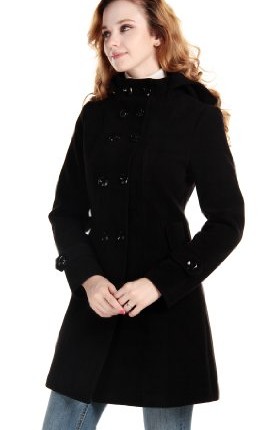 CHAREX-Womens-Wool-Blends-Coat-Medium-Size-UK-Black-0