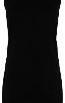 Catch-One-New-Ladies-Sleeveless-Top-Womens-Long-Stretch-Plain-Vest-Tops-T-Shirt-Black-ML-0