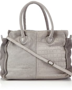 Caterina-Lucchi-Womens-Caterina-Lucchi-Handbag-Gray-Grau-gesso-1131-Size-36x27x19-cm-B-x-H-x-T-0