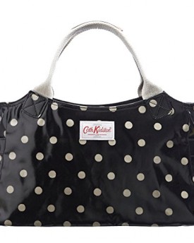 Cath-Kidston-day-bag-oilcloth-spot-charcoal-NEW-0