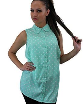 Celeb-Look-New-Look-Plus-Size-Polka-Dot-Blouse-20-Mint-0