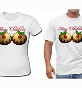 Christmas-Pudding-Boobs-Merry-Christmas-Jumper-T-shirt-Xmas-TShirt-Gift-IdeaLargeFemale-0