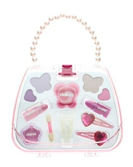 Claires-Girls-and-Womens-Kids-Large-Pink-Handbag-Cosmetics-Set-in-Pink-0
