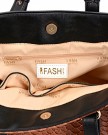 Classy-Faux-Crocodile-Leather-CarryAll-Tote-Handbag-Gold-0-2