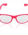 Clear-Lens-Neon-Pink-Frame-Girl-Glasses-Eyeglasses-Nerd-0