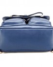Coofit-Leisure-Leather-Shoulders-Bag-Backpack-Sweet-Bowknot-Schoolbag-for-Girls-Blue-0-4