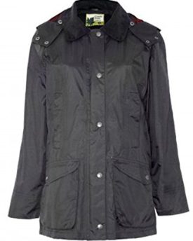 Country-Estate-Ladies-Ambleside-Lightweight-Waterproof-Fabric-Diamond-Quilt-Fleece-Lined-Coat-Jacket-Warm-Coats-Detachable-Hood-Taped-Seams-Back-Vents-2-Lower-Pockets-2-Waist-Pockets-Premium-Quality-C-0