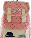 Cute-Women-Canvas-Travel-Satchel-Shoulder-Bag-Backpack-School-Rucksack-Book-Bag-pink-0