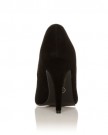 DARCY-Black-Faux-Suede-Stilleto-High-Heel-Pointed-Court-Shoes-Size-UK-4-EU-37-0-2