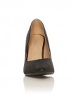 DARCY-Black-Glitter-Stilleto-High-Heel-Pointed-Court-Shoes-Size-UK-5-EU-38-0-3