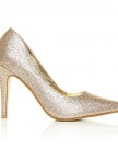 DARCY-Champagne-Glitter-Stilleto-High-Heel-Pointed-Court-Shoes-Size-UK-3-EU-36-0