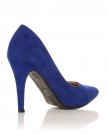 DARCY-Electric-Blue-Faux-Suede-Stilleto-High-Heel-Pointed-Court-Shoes-Size-UK-8-EU-41-0-1