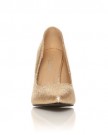 DARCY-Gold-Glitter-Stilleto-High-Heel-Pointed-Court-Shoes-Size-UK-5-EU-38-0-3