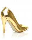 DARCY-Gold-Metallic-PU-Leather-Stilleto-High-Heel-Pointed-Court-Shoes-Size-UK-8-EU-41-0-1