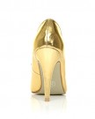 DARCY-Gold-Metallic-PU-Leather-Stilleto-High-Heel-Pointed-Court-Shoes-Size-UK-8-EU-41-0-2