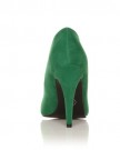DARCY-Green-Faux-Suede-Stilleto-High-Heel-Pointed-Court-Shoes-Size-UK-5-EU-38-0-2