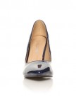 DARCY-Navy-Patent-PU-Leather-Stilleto-High-Heel-Pointed-Court-Shoes-Size-UK-8-EU-41-0-3